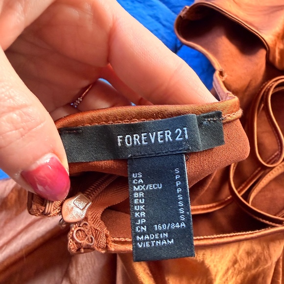 Cowl Neck Satin Dresses - Picture 3 of 4